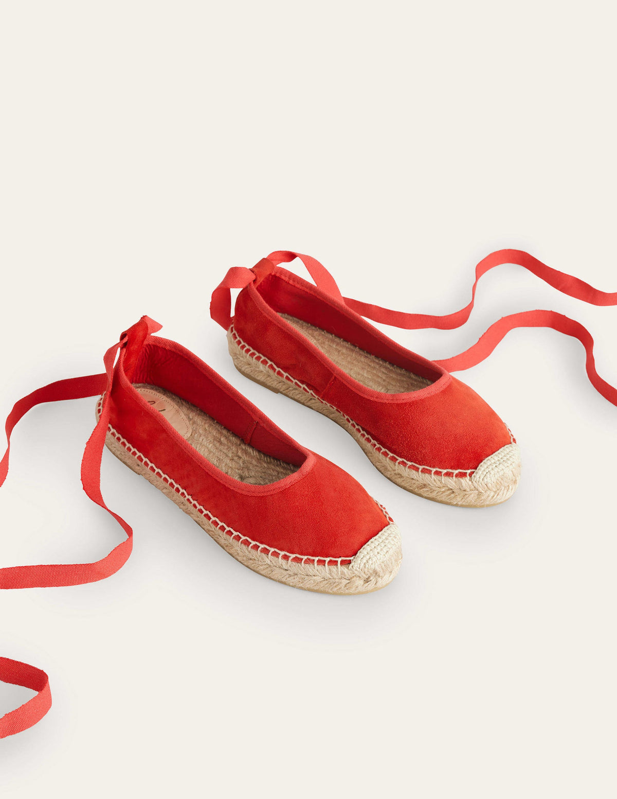 Espadrilles mit Knöchelriemchen-Zinnober-3