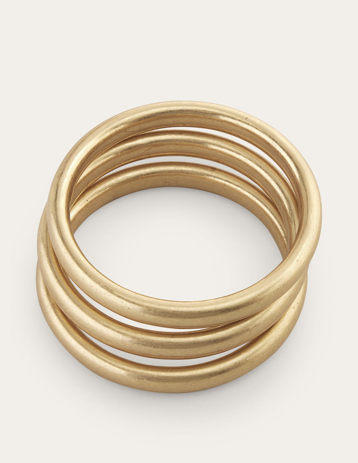 Breite Armreifen im 3er-Pack-Gold - Image 2