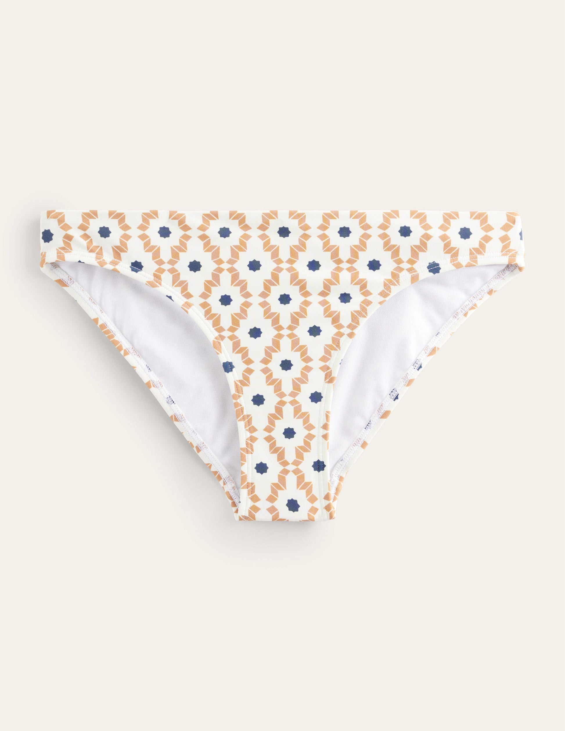 Klassische Bikinihose-Bunt, Geometrisches Muster-5