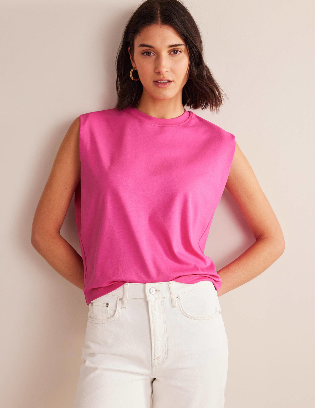 Débardeur-Fedora fuchsia - Image 1