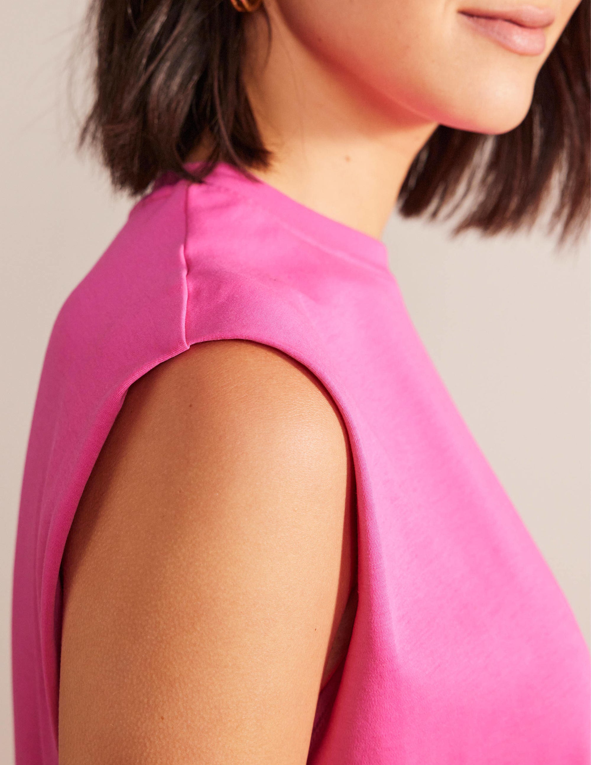 Débardeur-Fedora fuchsia - Image 4