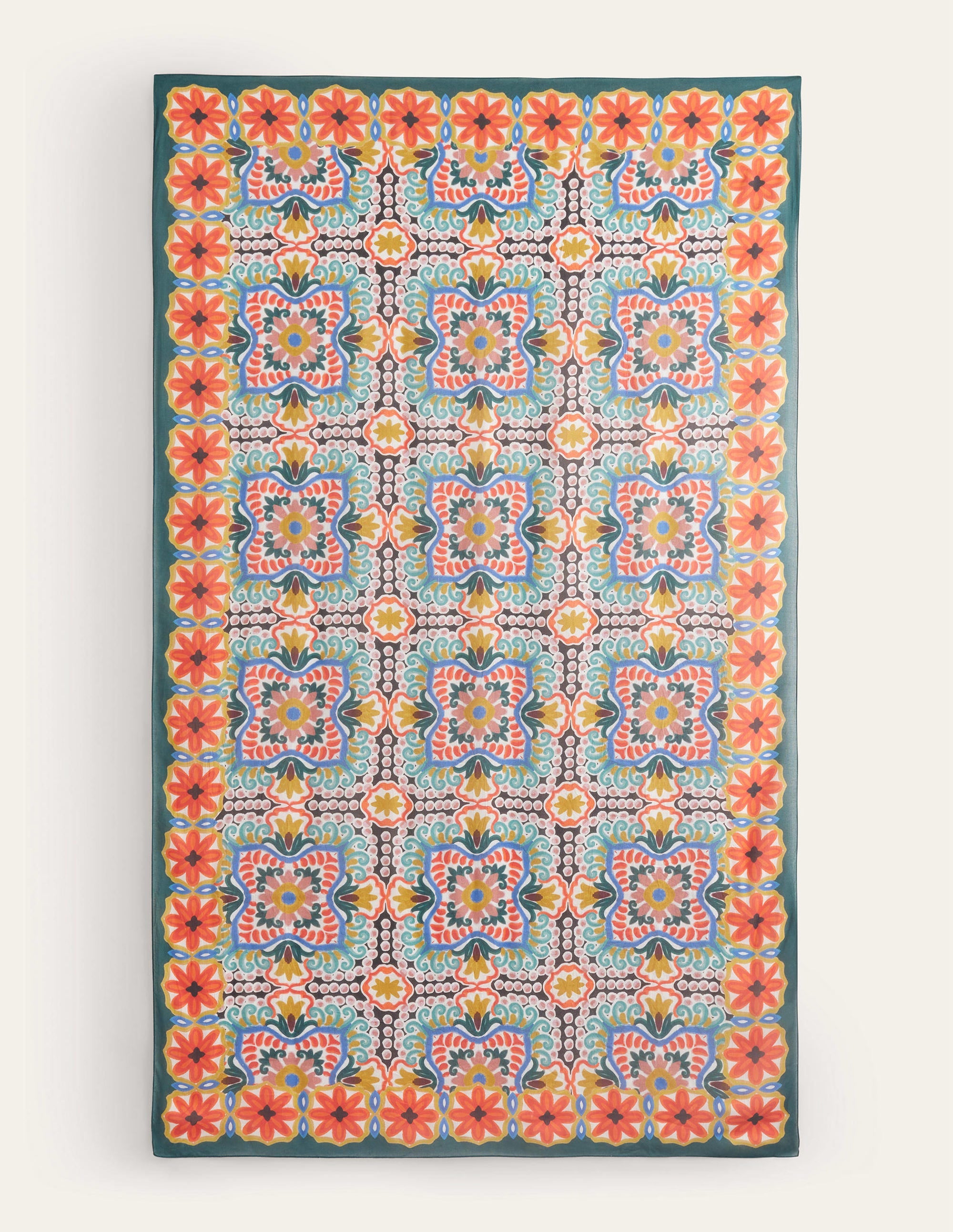 Gemusterter Modalschal-Geometrisches Gobelinmuster - Image 1