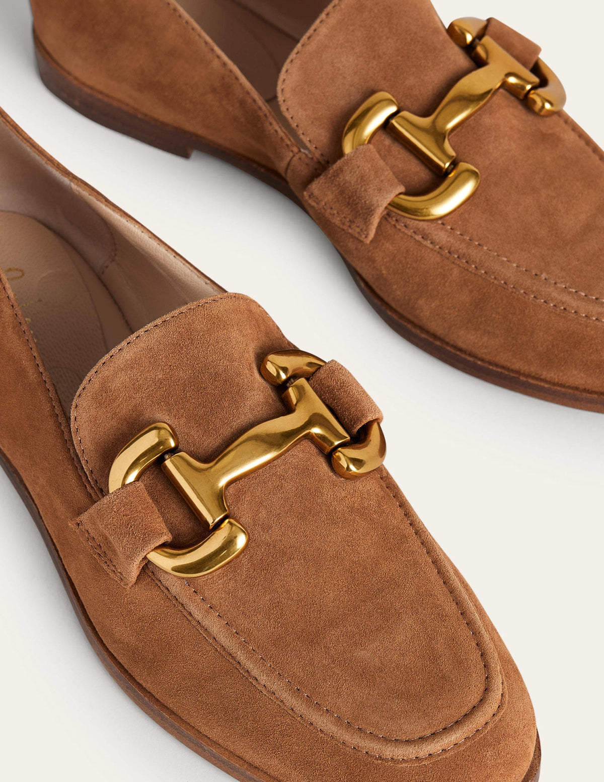 Iris Snaffle Loafers-Ginger Snap Suede-4
