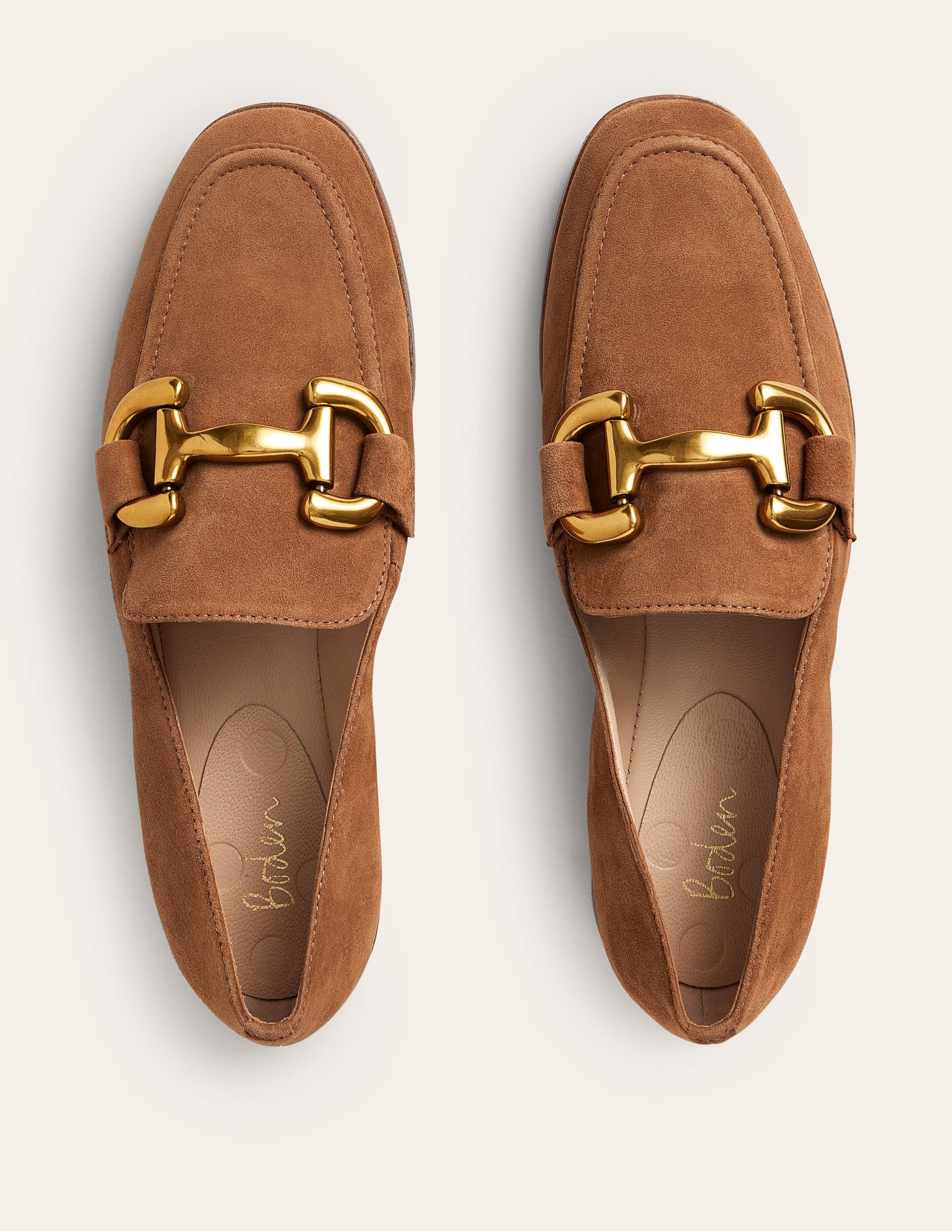 Iris Snaffle Loafers-Ginger Snap Suede-5