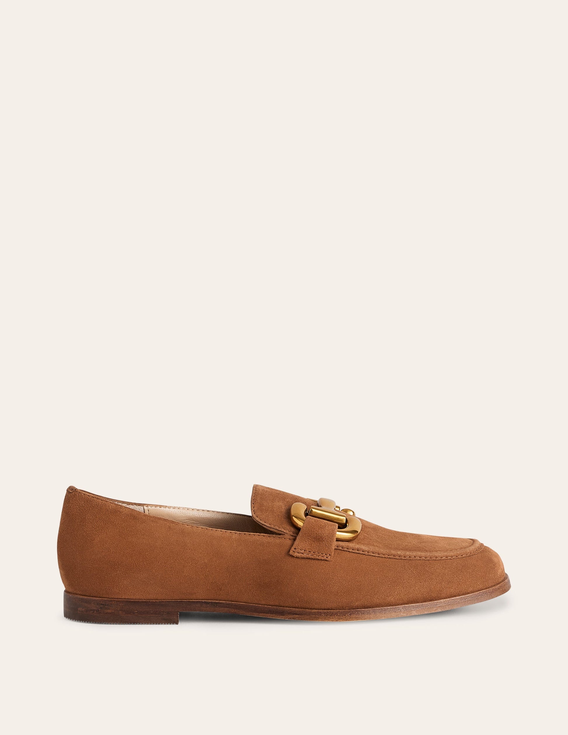 Iris Snaffle Loafers-Ginger Snap Suede-1