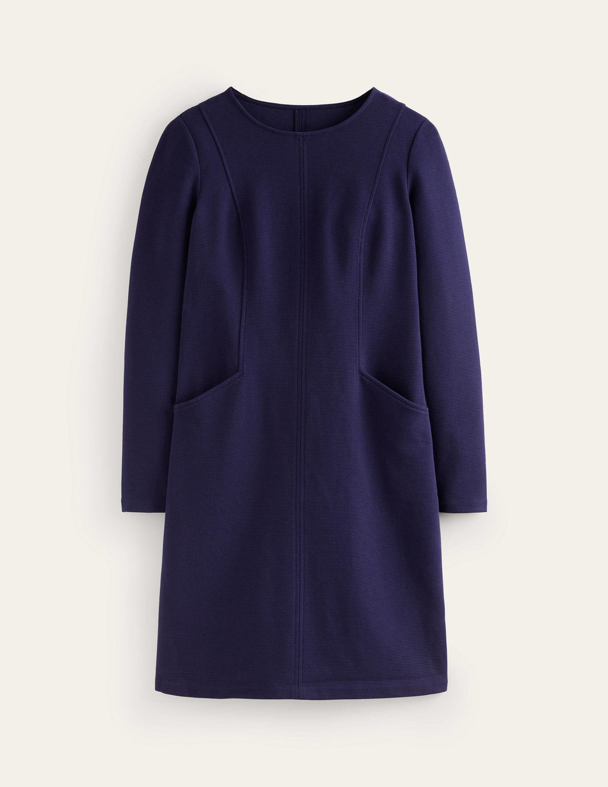 Robe Ellen en ottoman-Bleu du soir-5