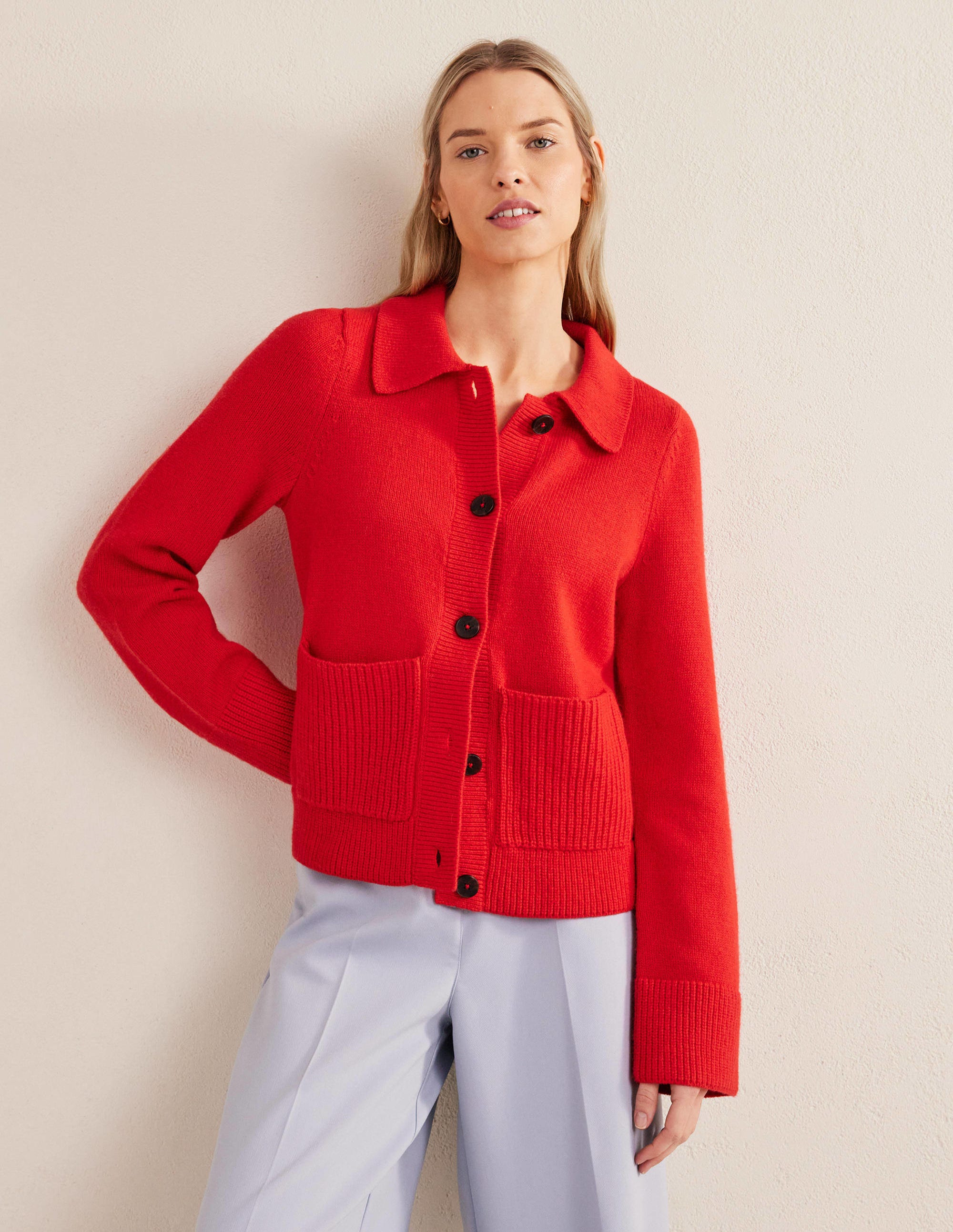 Gilet à col-Rouge haut risque - Image 5
