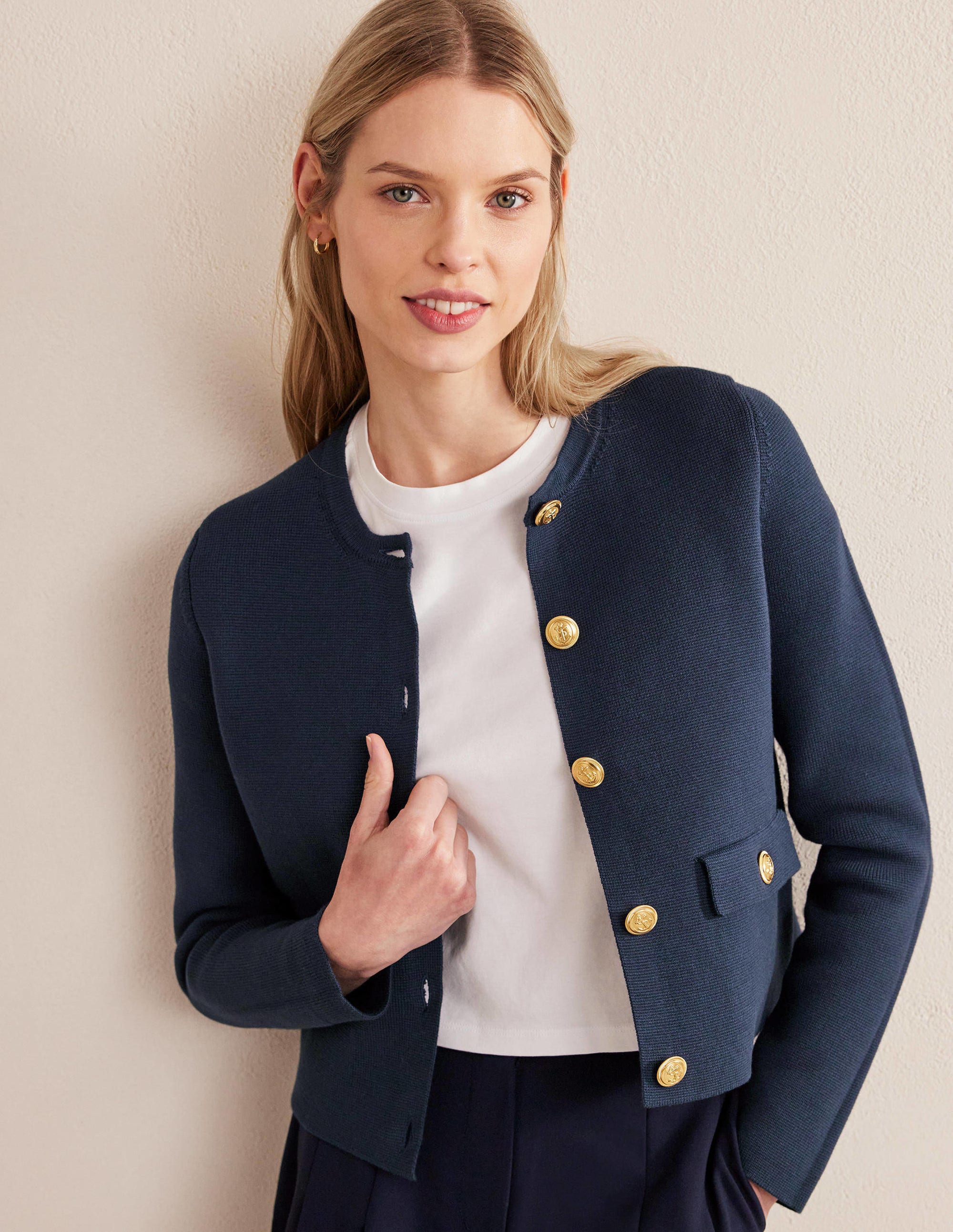 Holly Cardigan-Marineblau - Image 1