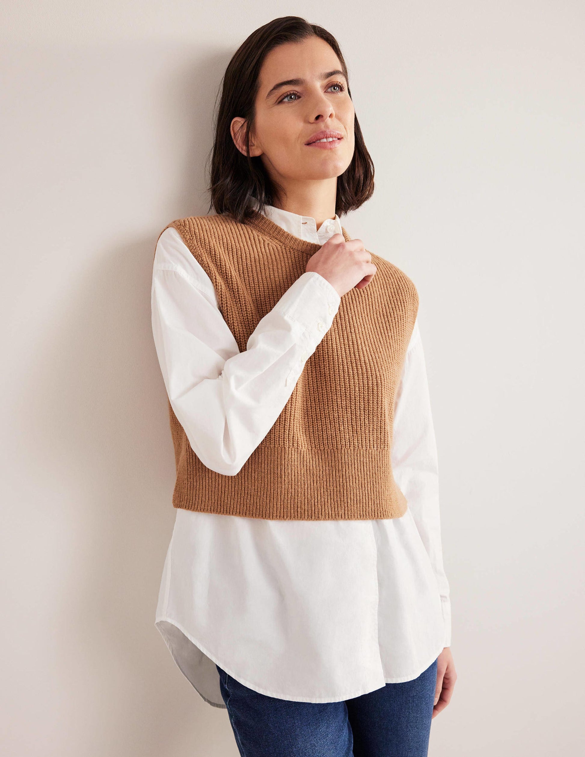 Cropped Ribbed Tank-Teddy Bear-4
