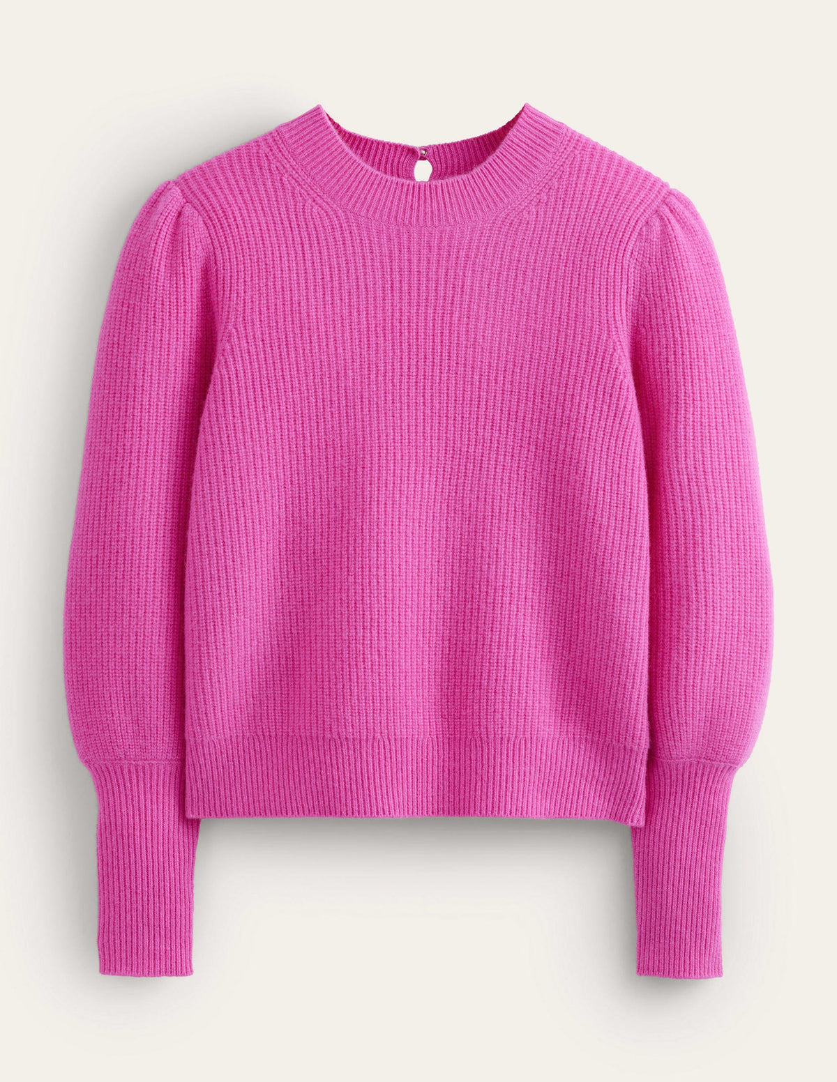 Key-Hole Cashmere Jumper-Rose Violet-6