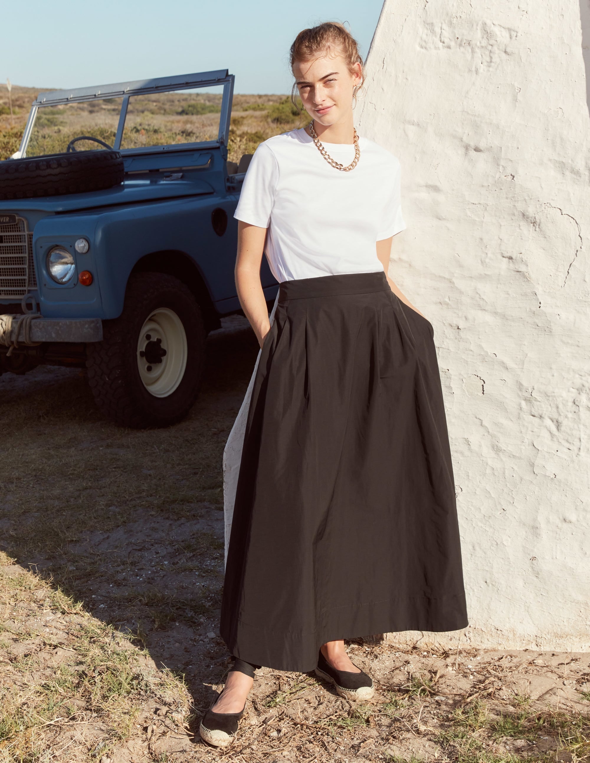 Geripptes Tanktop mit Rundhalsausschnitt-Steingrau - Image 6