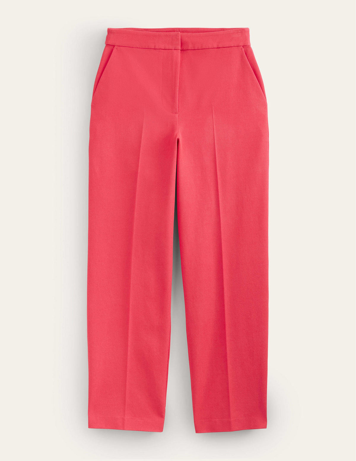 Pantalon droit en bi-stretch-Camélia-6