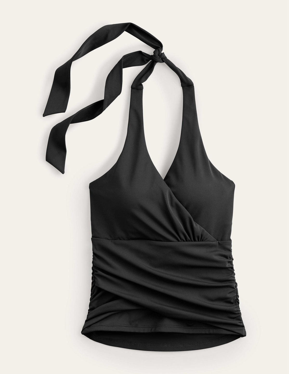 Levanzo Halter Tankini Top-Black - Image 5