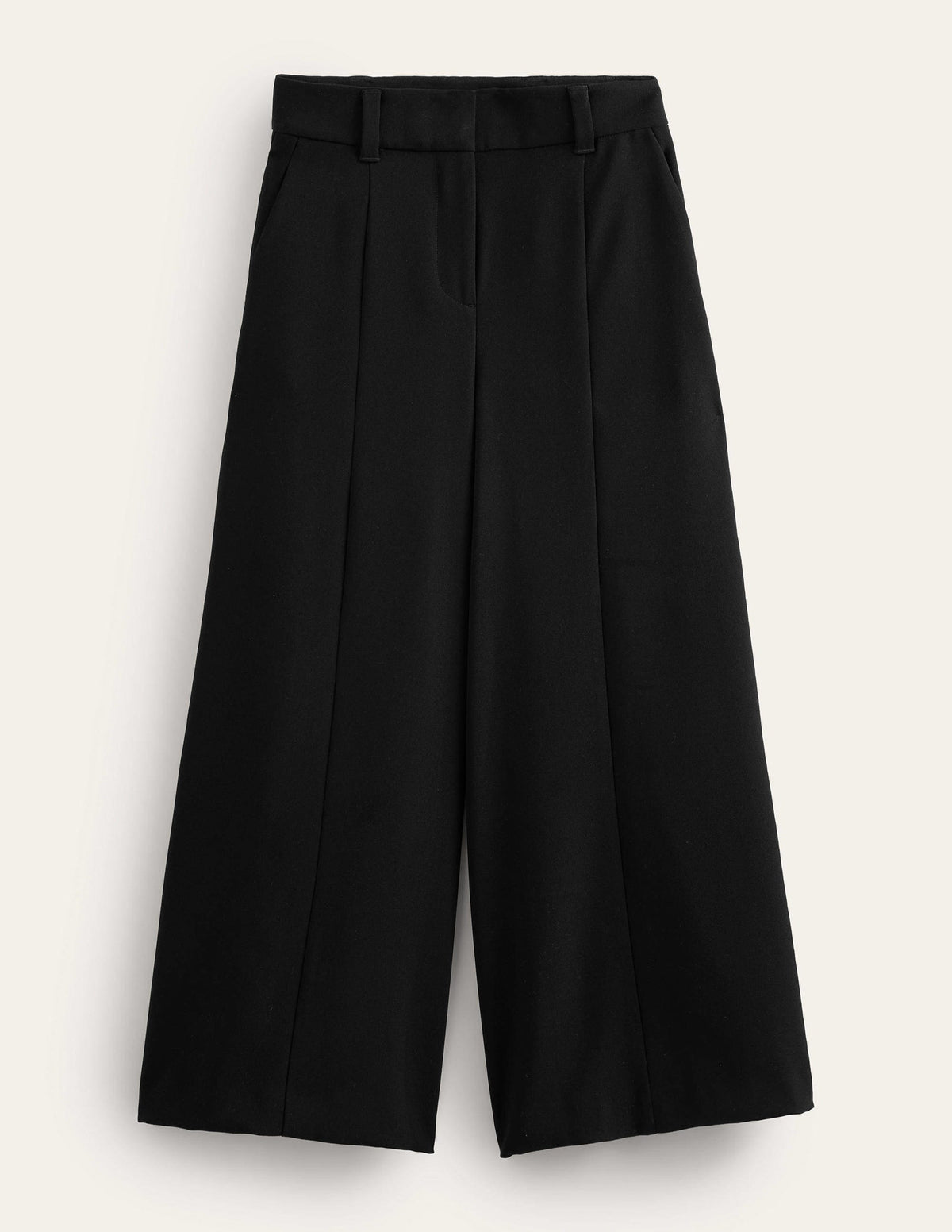 Jupe-culotte large et fluide-Noir - Image 5