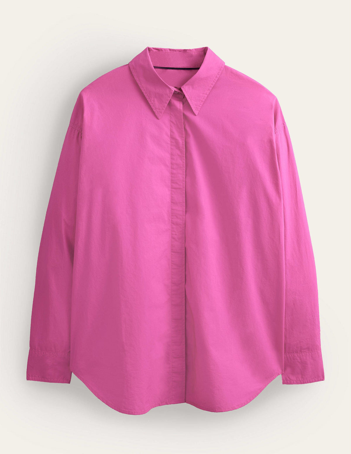 Oversize-Baumwollhemd-Magenta - Image 6