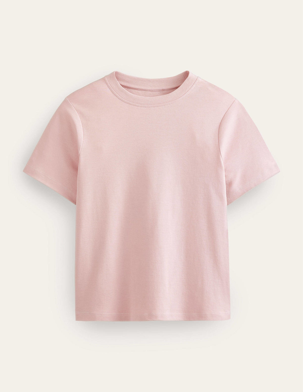 Baumwoll-T-Shirt mit Rundhalsausschnitt-Milchshake-5