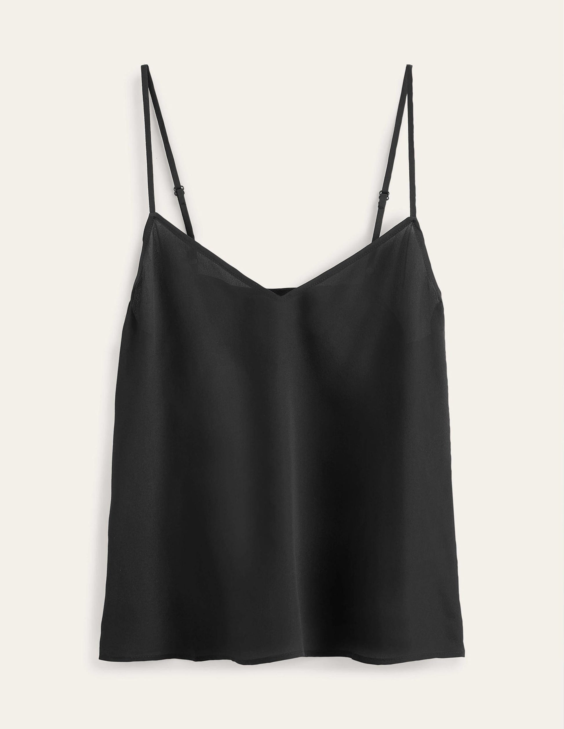 Silk Cami-Black-4