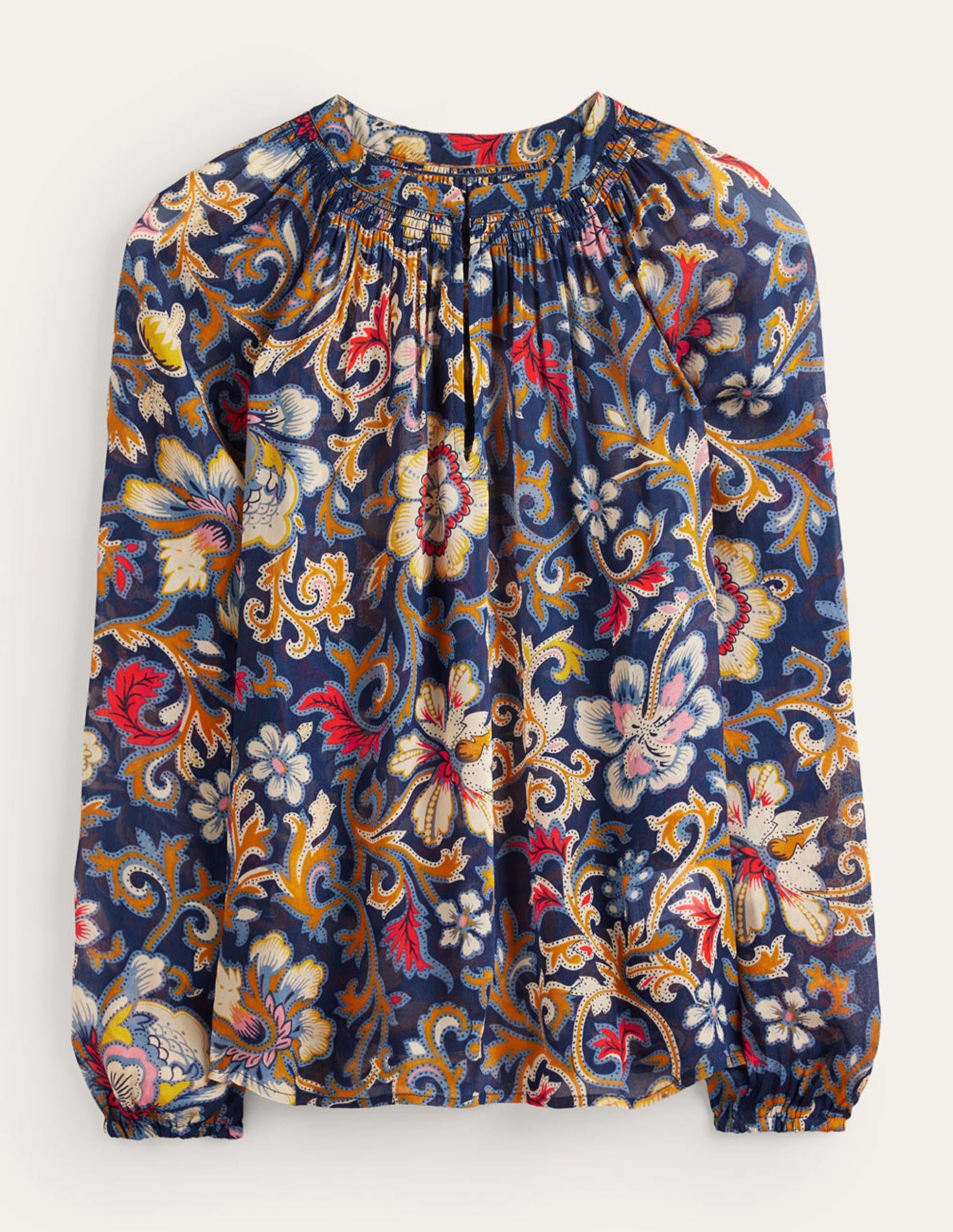 Top Grace-Multi, motif Botanic Lawn - Image 6