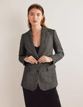 The Brighton Wool Blazer-Herringbone