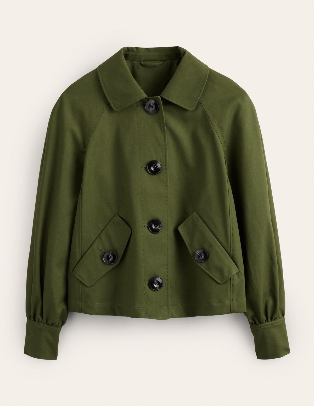 Veste style trench en coton-If - Image 6
