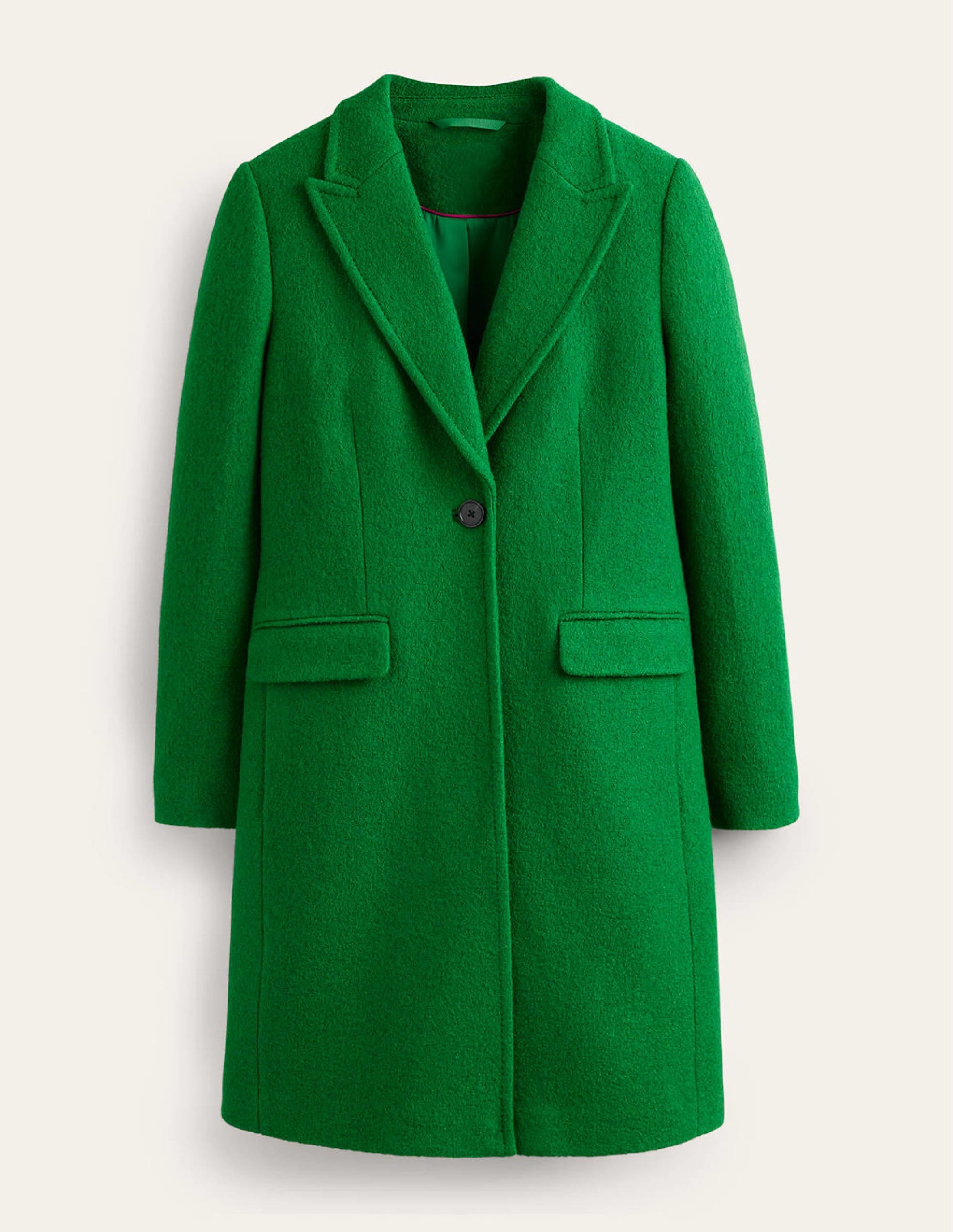 Canterbury Textured Coat-Green - Image 6