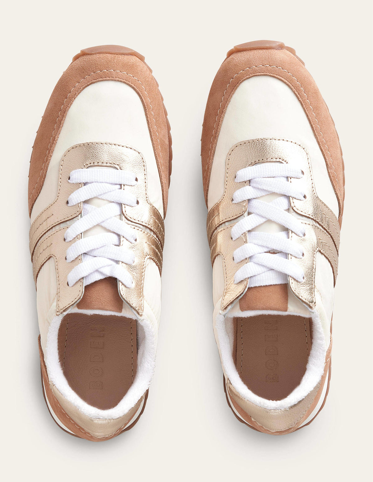 Laufschuhe-Ahornzucker/Gold-5