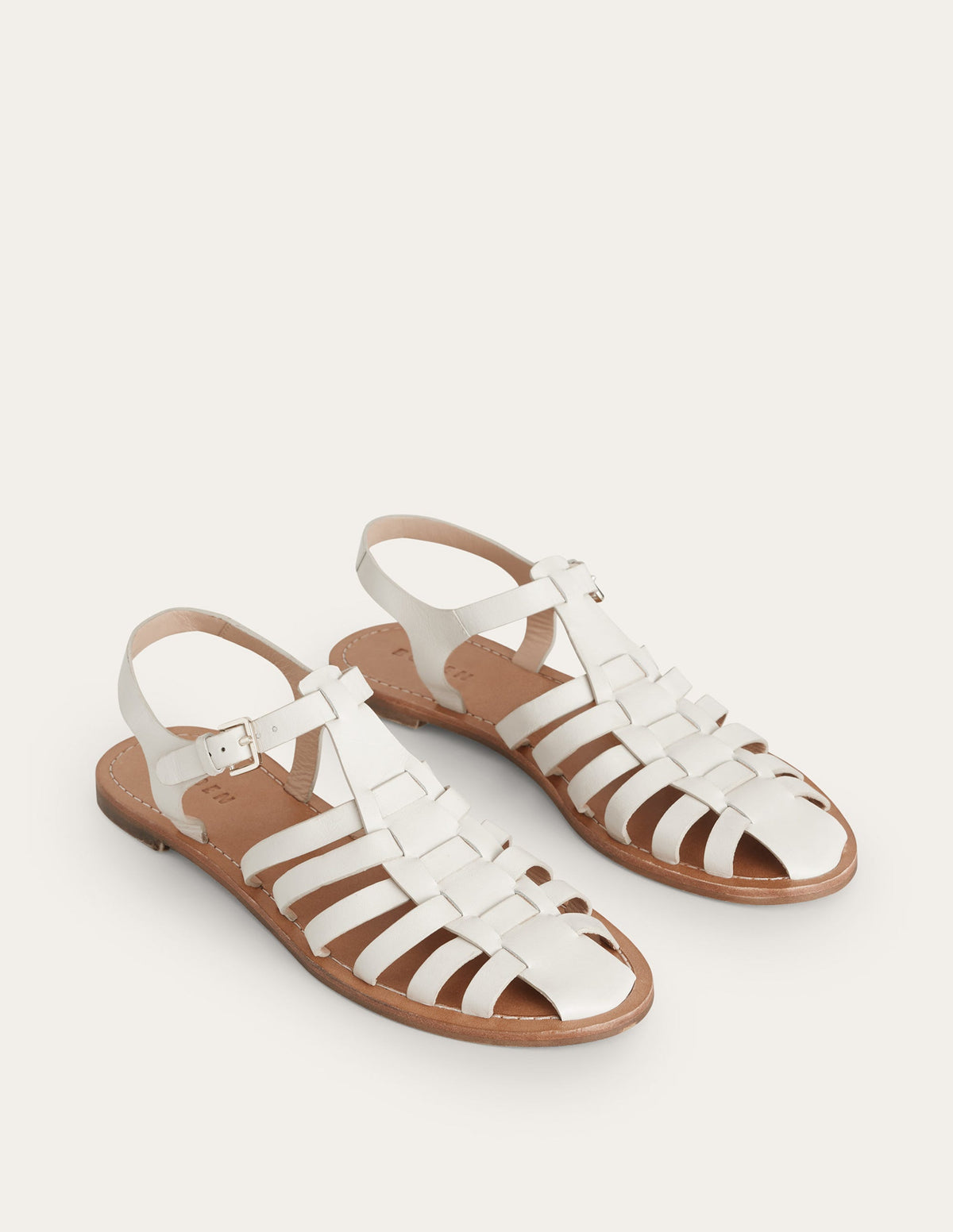 Traditionelle Fischersandalen-Beige-3