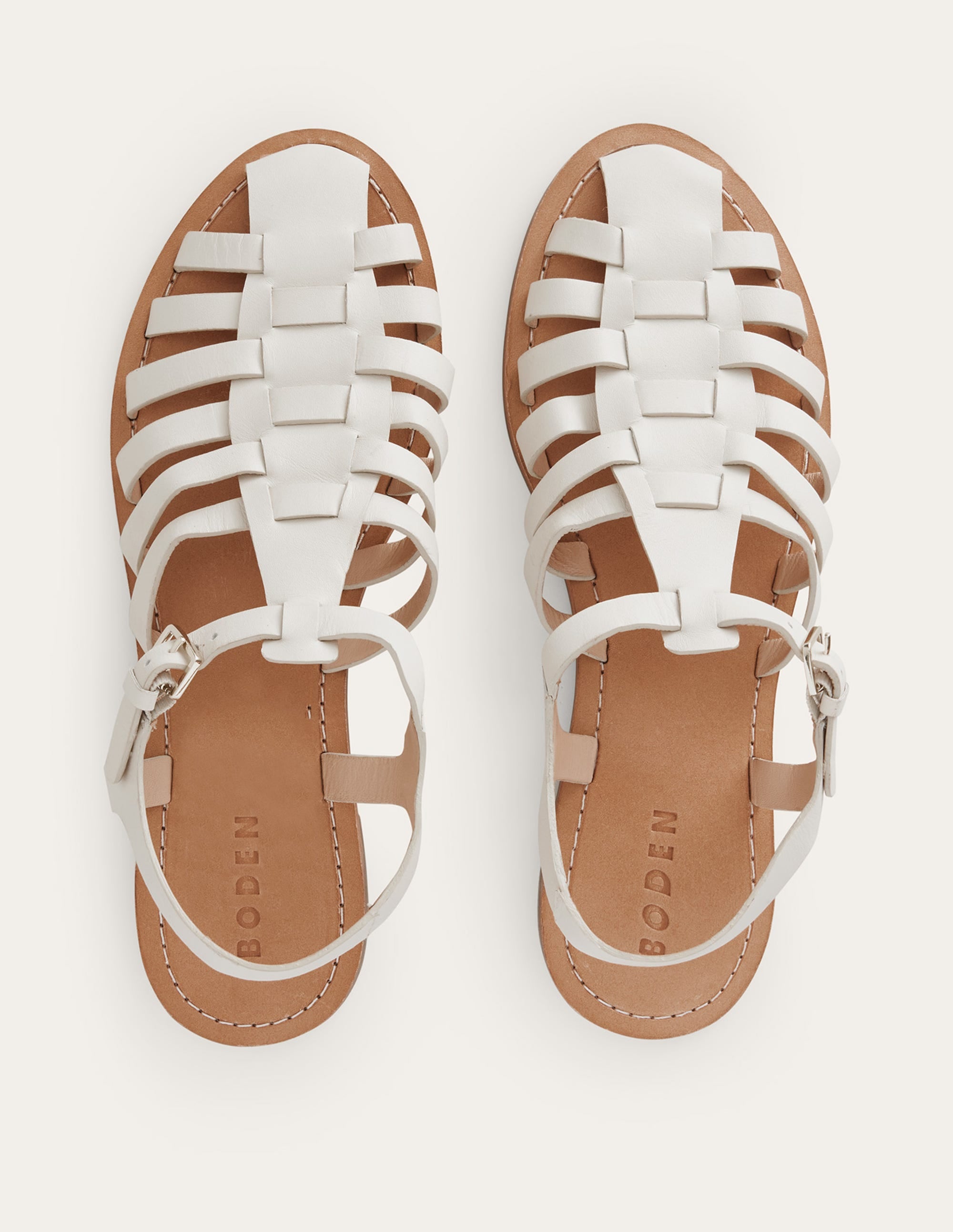 Traditionelle Fischersandalen-Beige - Image 5