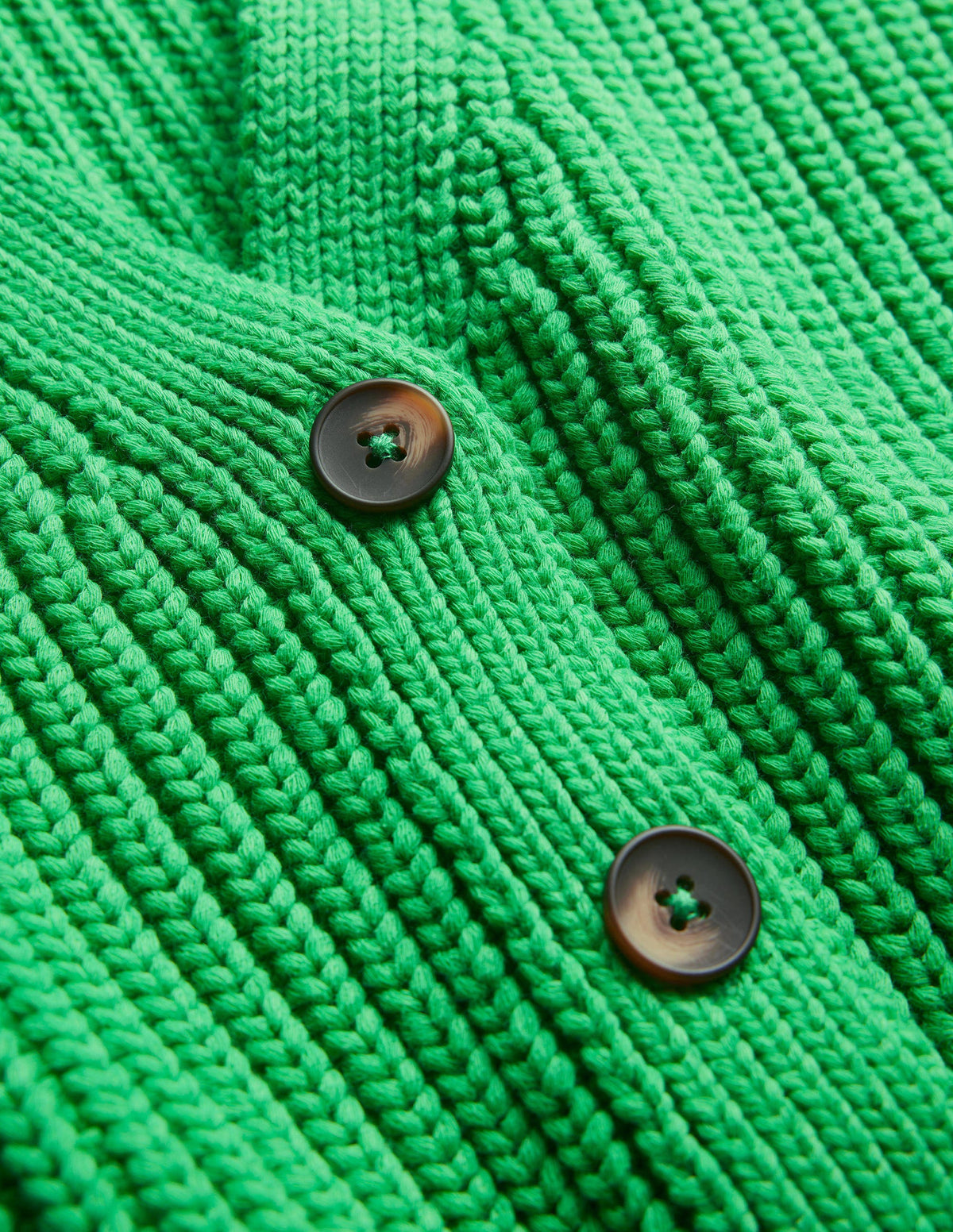 Gilet côtelé oversize-Vert vif - Image 6