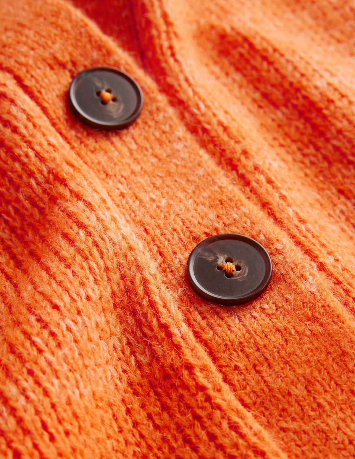 Fluffy Cardigan-Orange Ombre-6