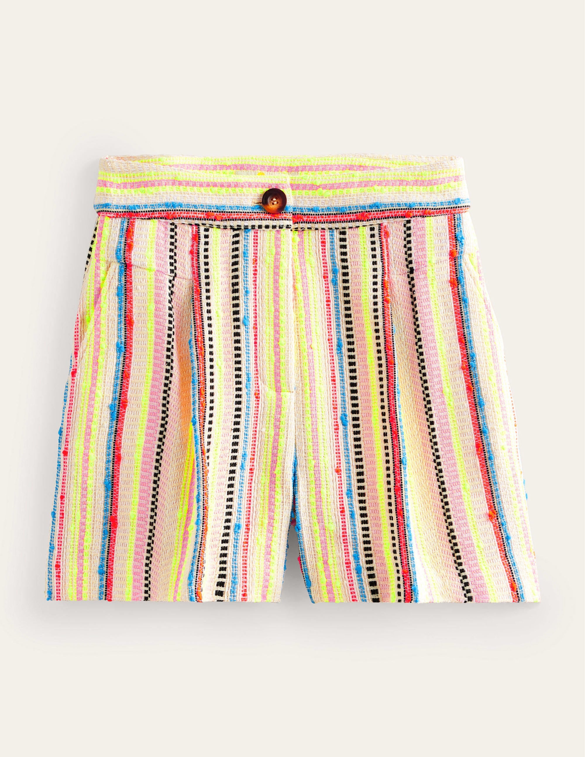 Strukturierte Shorts-Grün Karo - Image 6