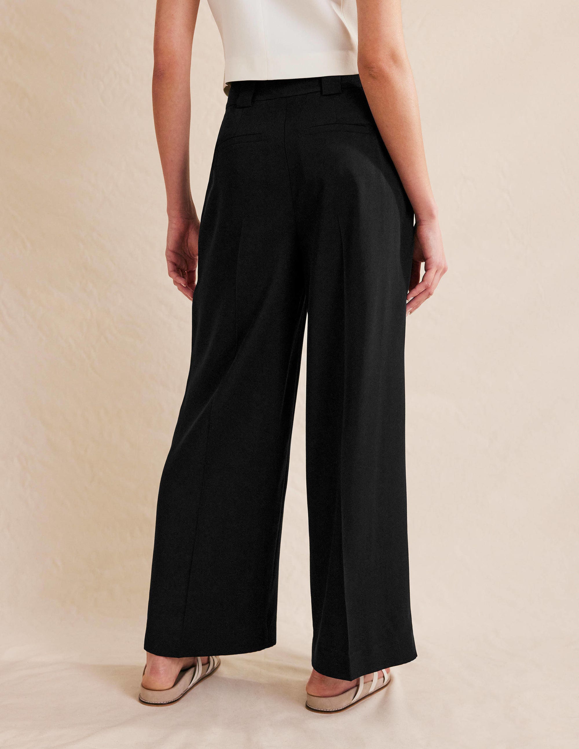 Islington Hose mit weitem Bein-Schwarz - Image 3