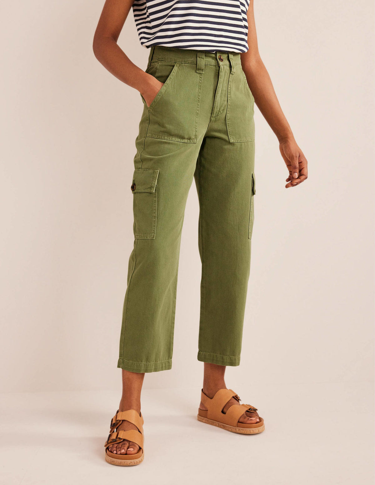 Lässige Cargohose-Aquamarine - Image 5