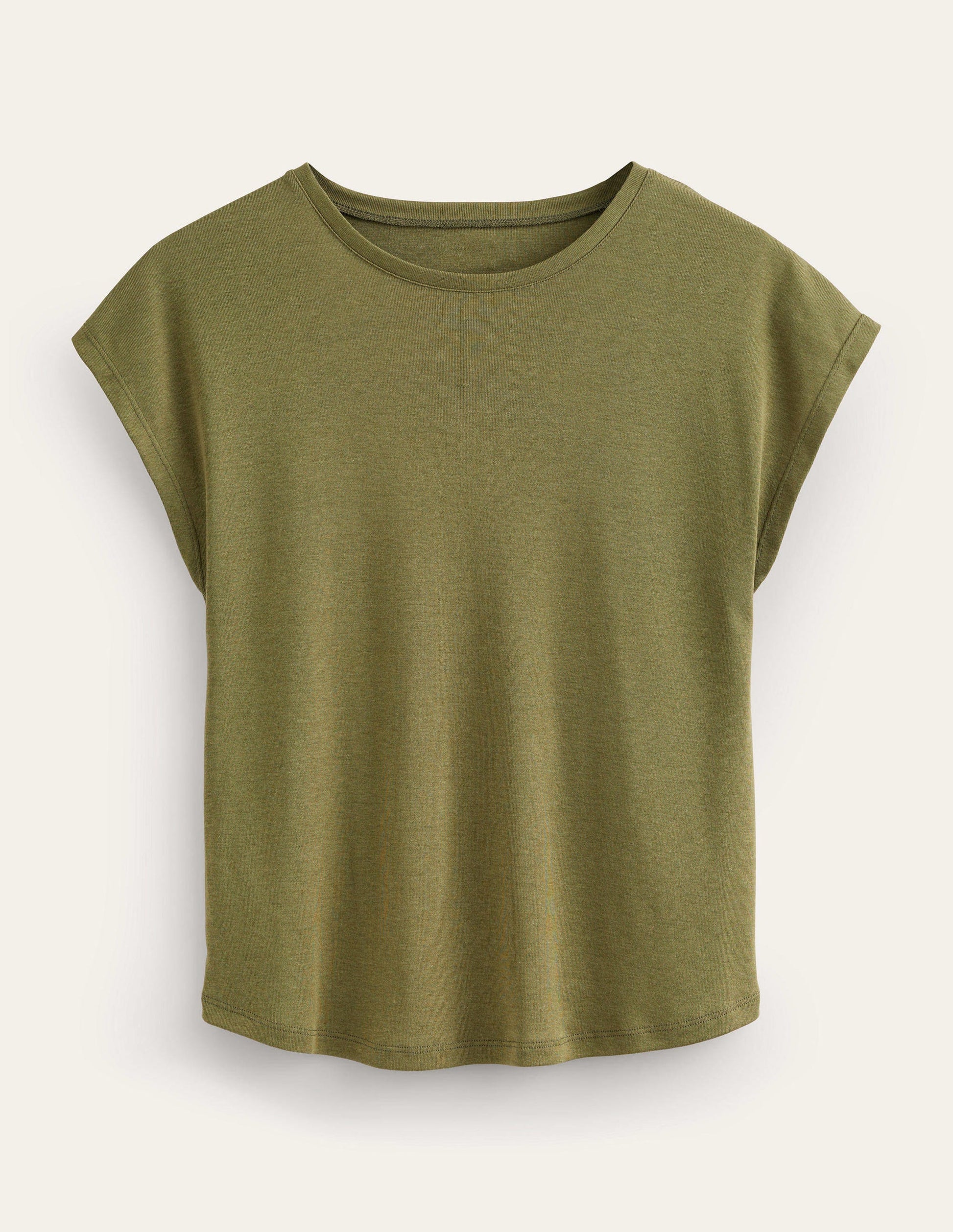 Soft Touch Sleeveless Top-Spruce-5