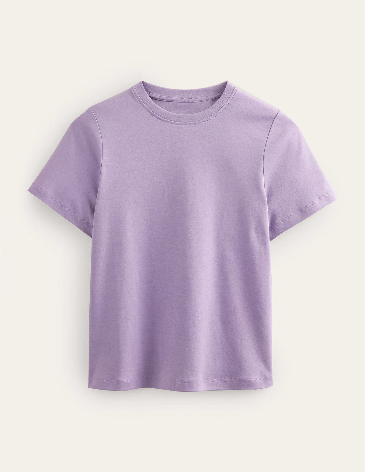 Baumwoll-T-Shirt mit Rundhalsausschnitt-Wilde Distel - Image 5