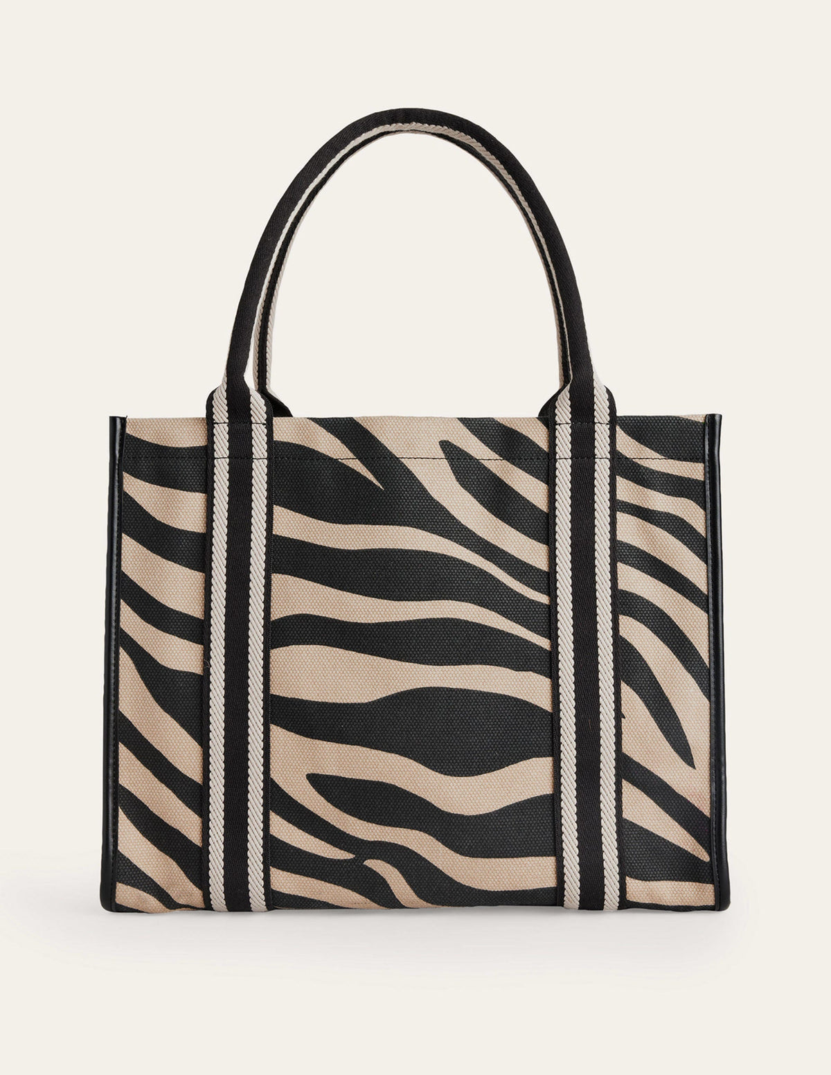 Tilda Canvas-Tragetasche-Beige Tiger - Image 2