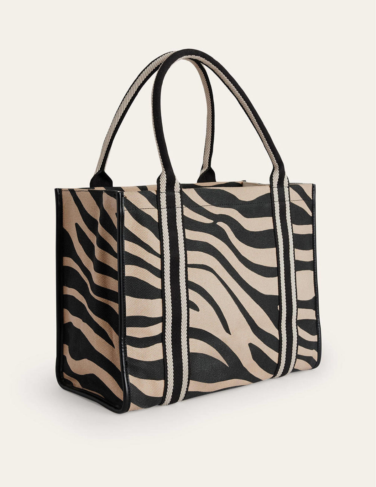 Tilda Canvas-Tragetasche-Beige Tiger - Image 3
