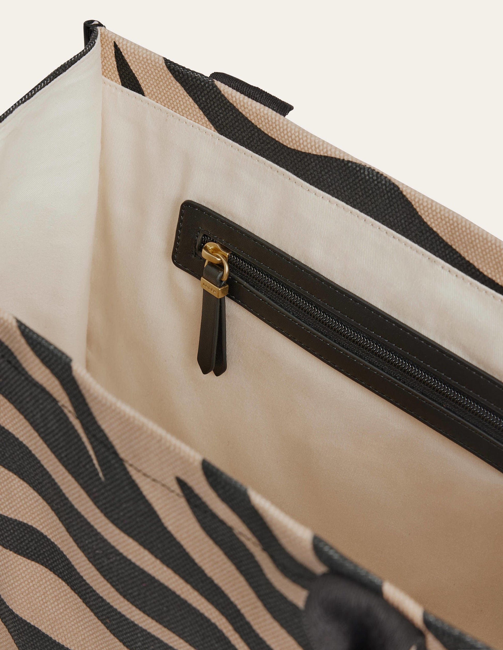 Tilda Canvas-Tragetasche-Beige Tiger-4
