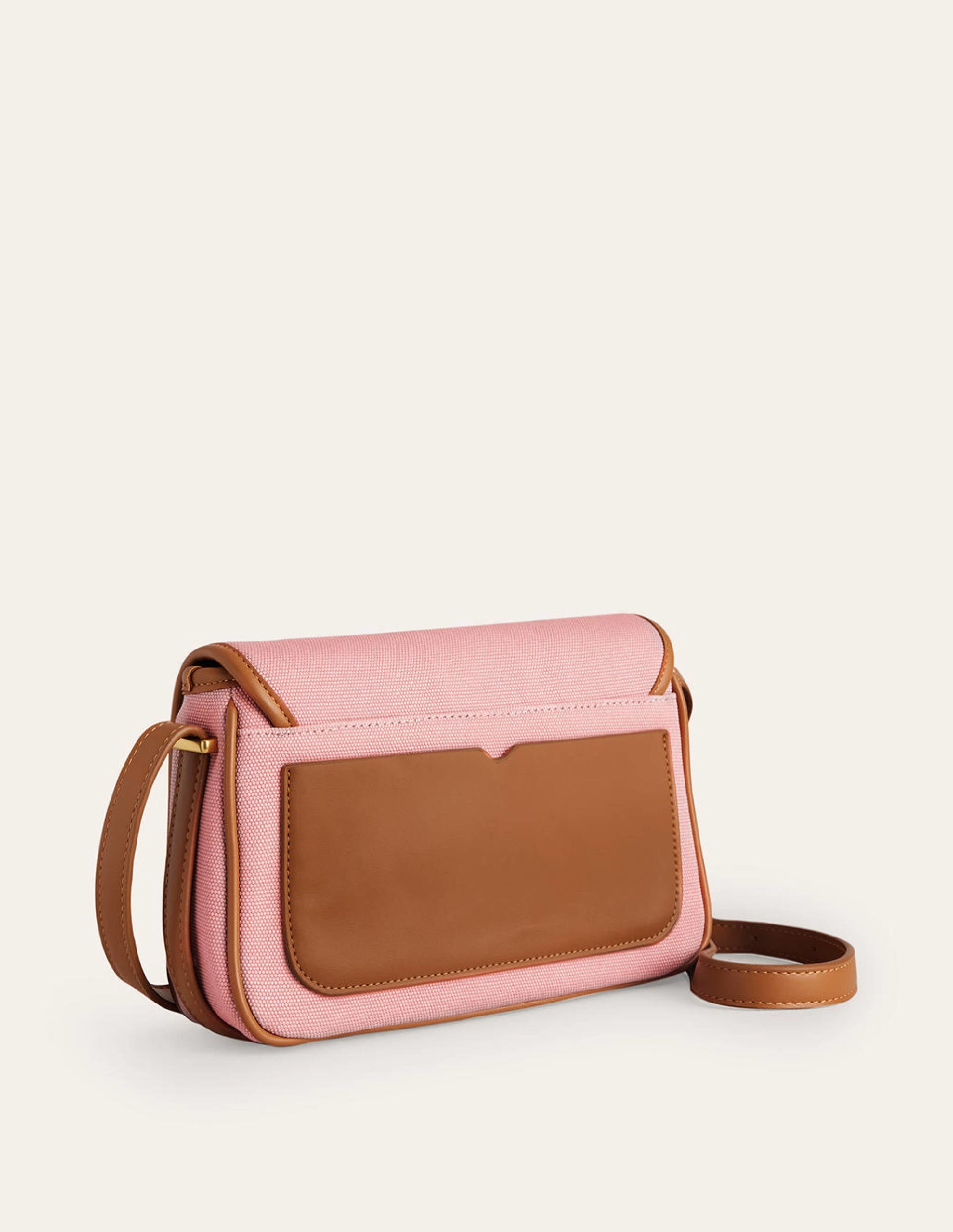 Strukturierte Umhängetasche-Rosé - Image 4