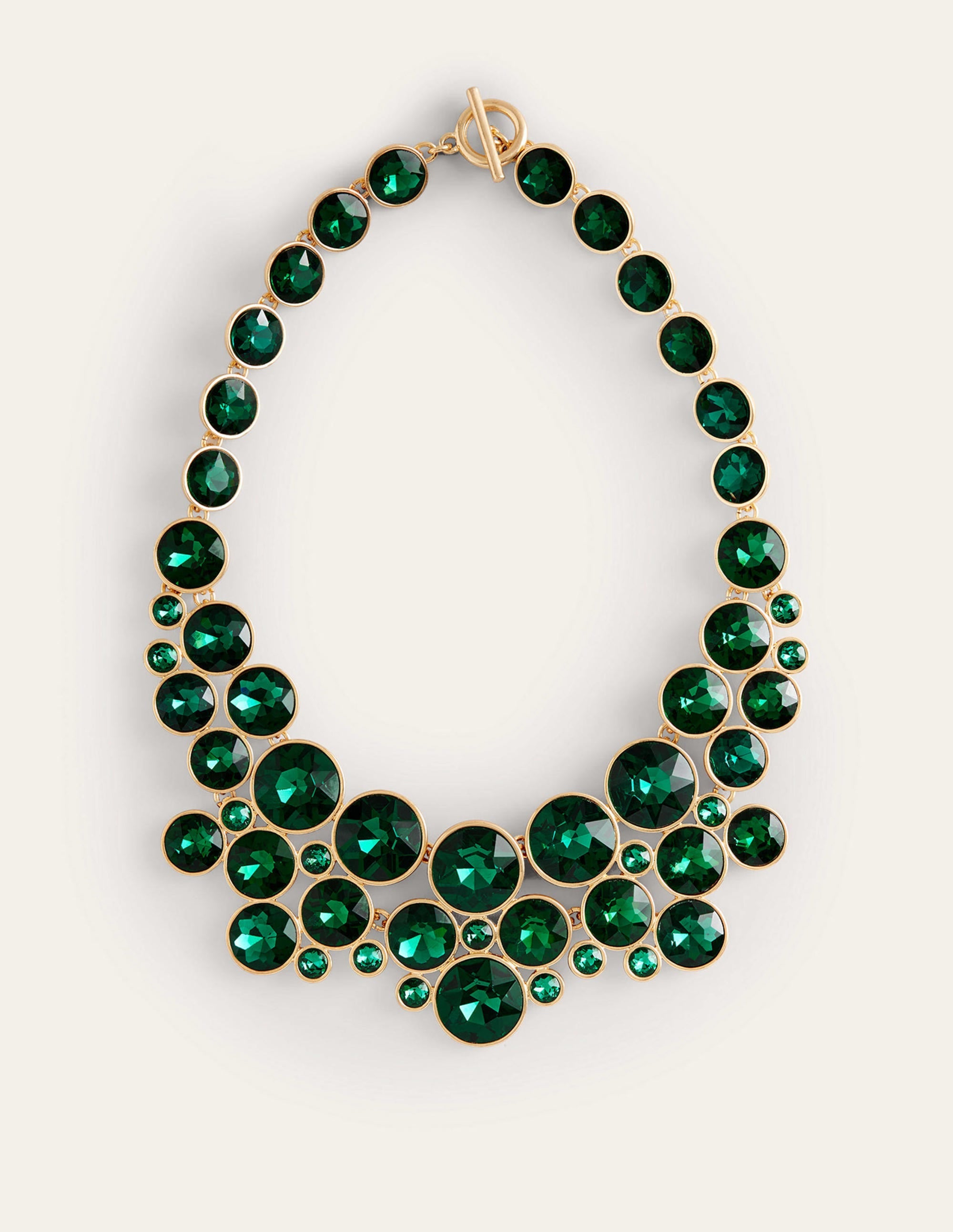 Andrea Edelstein-Cluster-Kette-Grün - Image 2