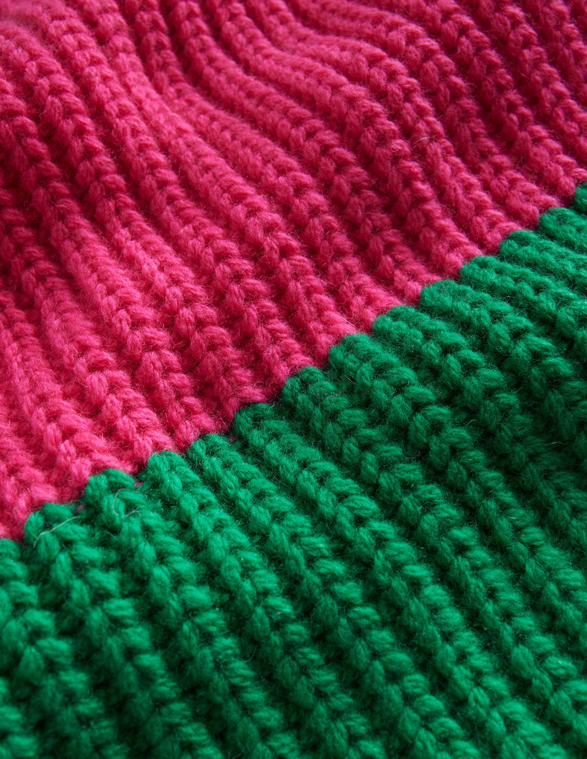 Schal in Blockfarben-Kräftiges Pink/Veridiangrün-3