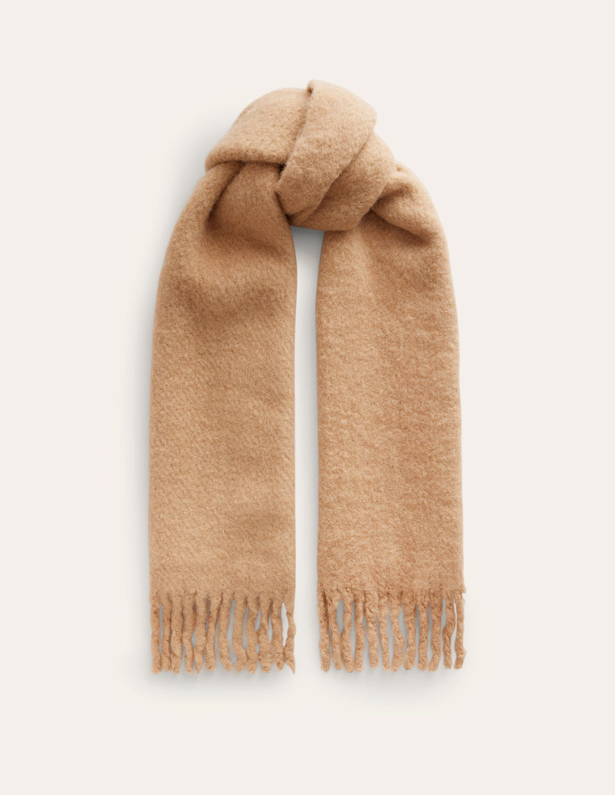 Écharpe duveteuse-Camel - Image 2