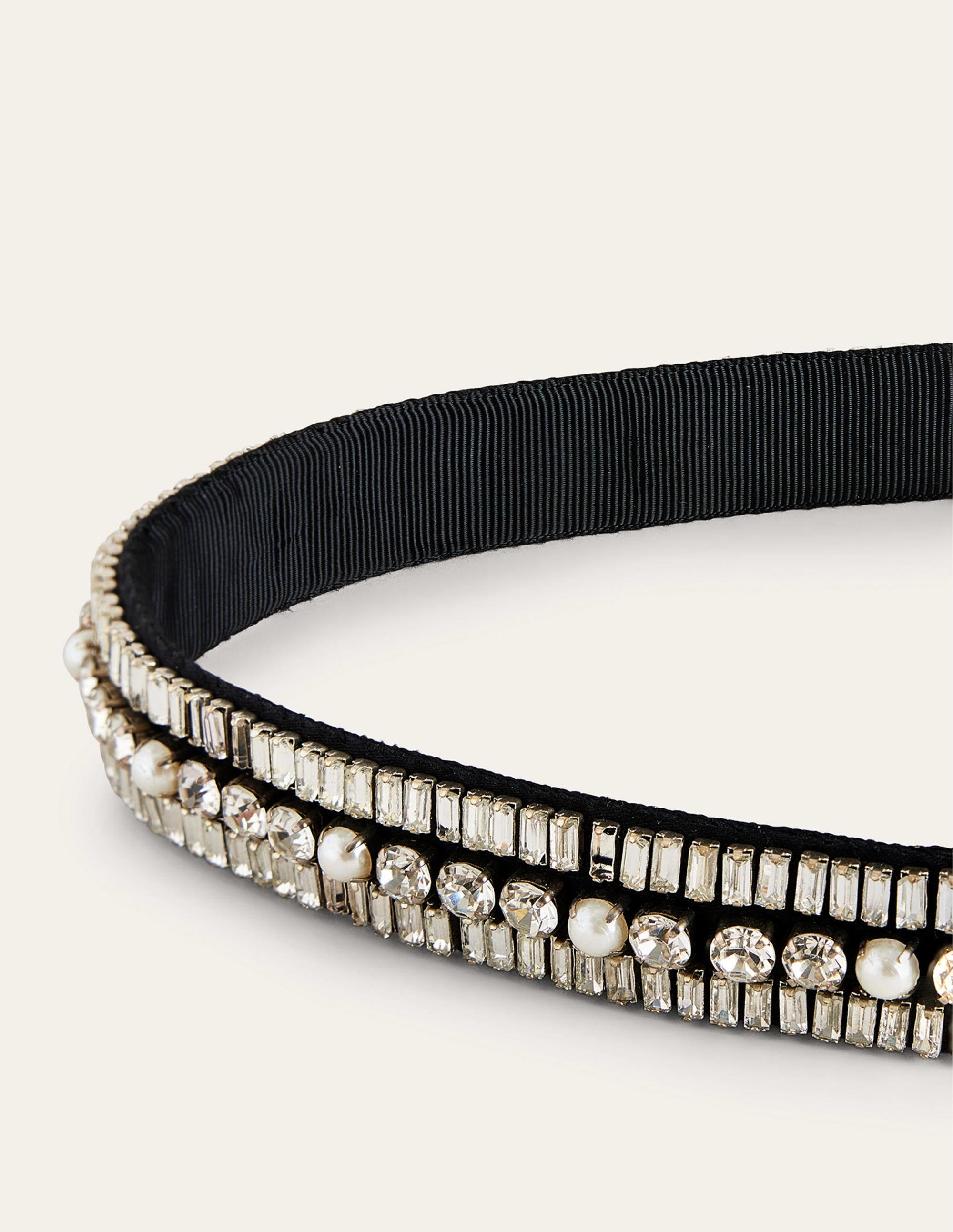 Verziertes Haarband-Silber - Image 3