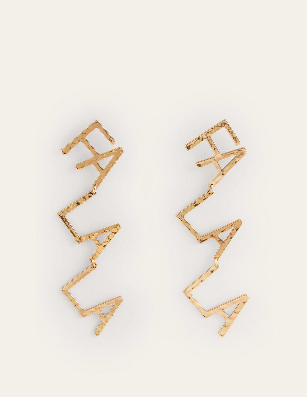 Festive Stamp Earrings-Fa La La-2