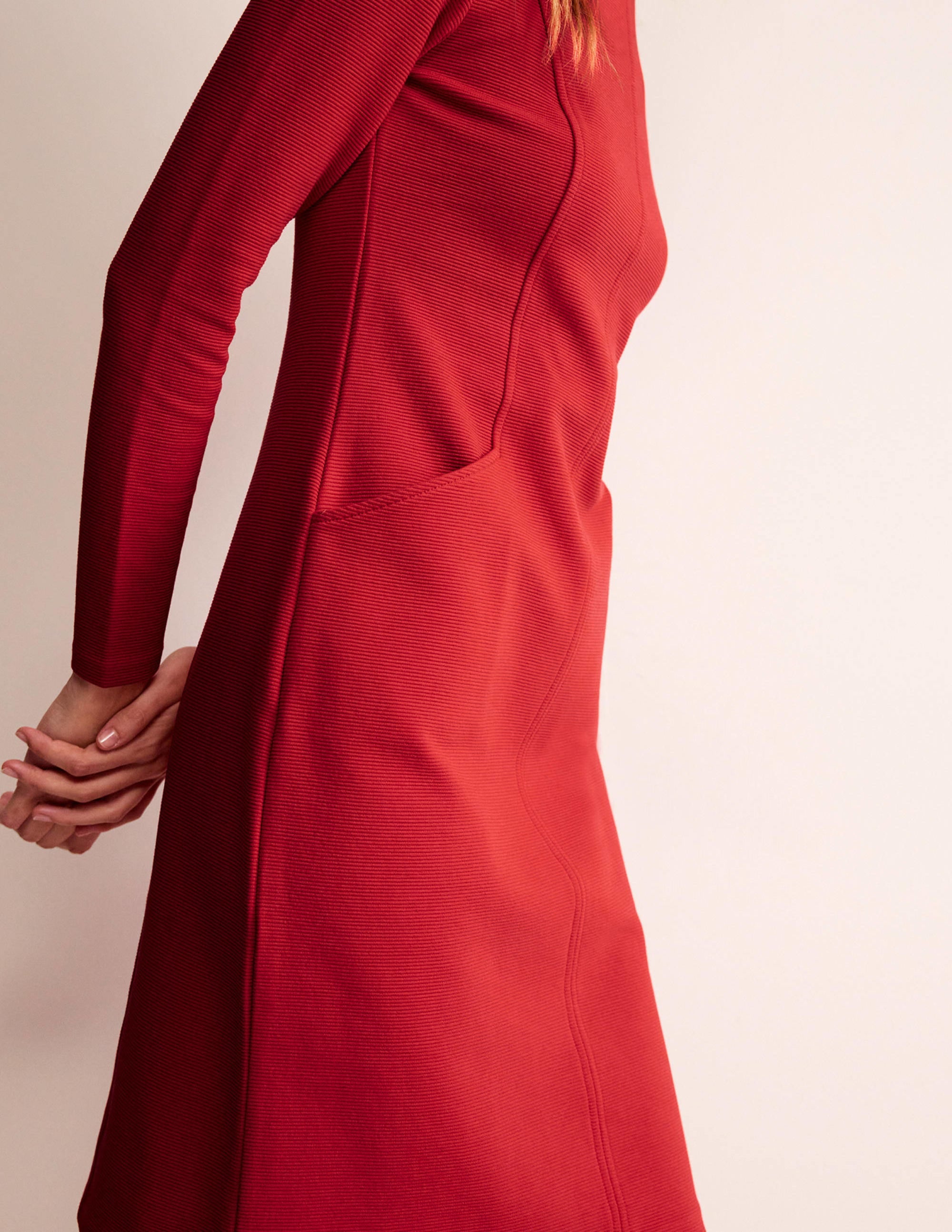 Ellen Ottoman-Kleid-Salsa - Image 2