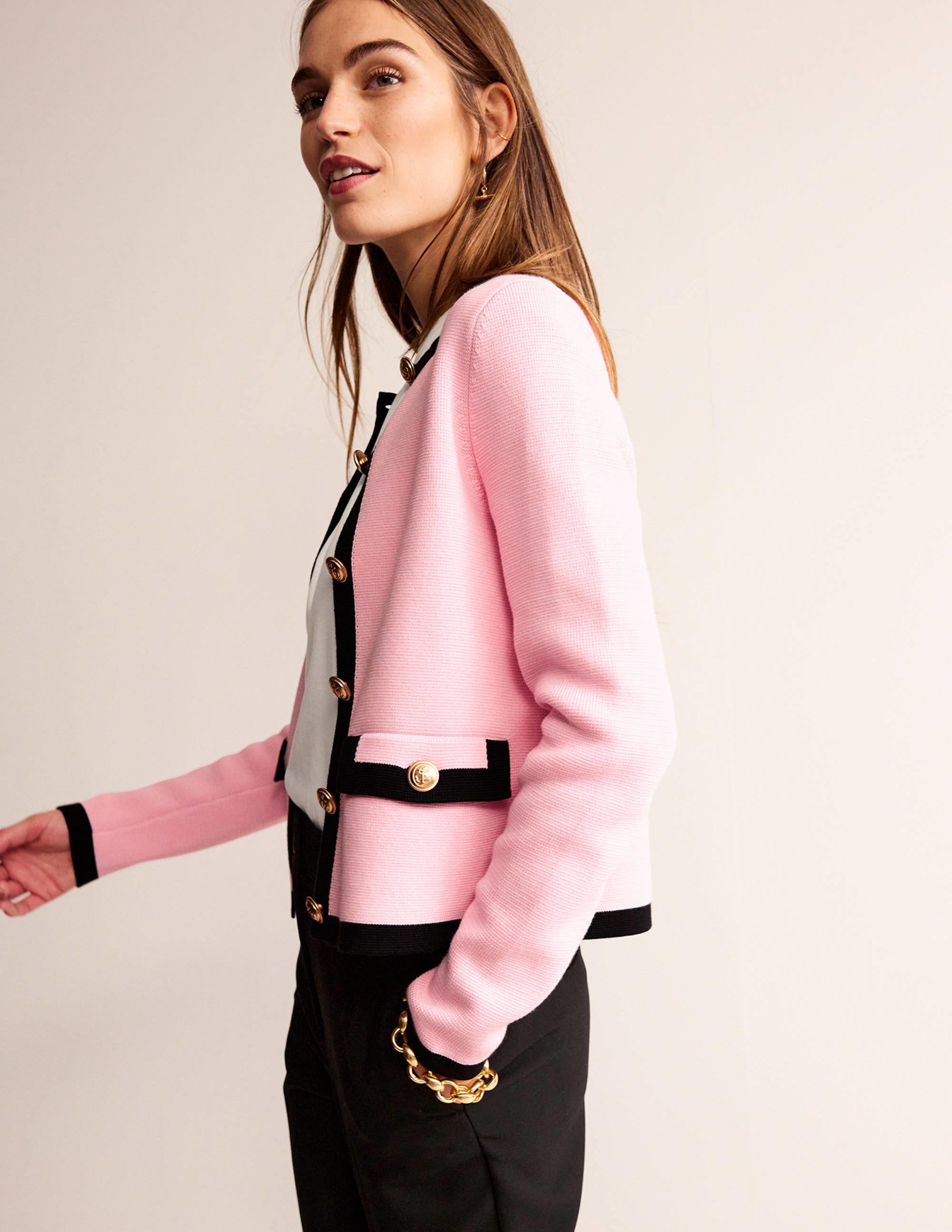 Holly Cardigan-Orchideenrosa - Image 5
