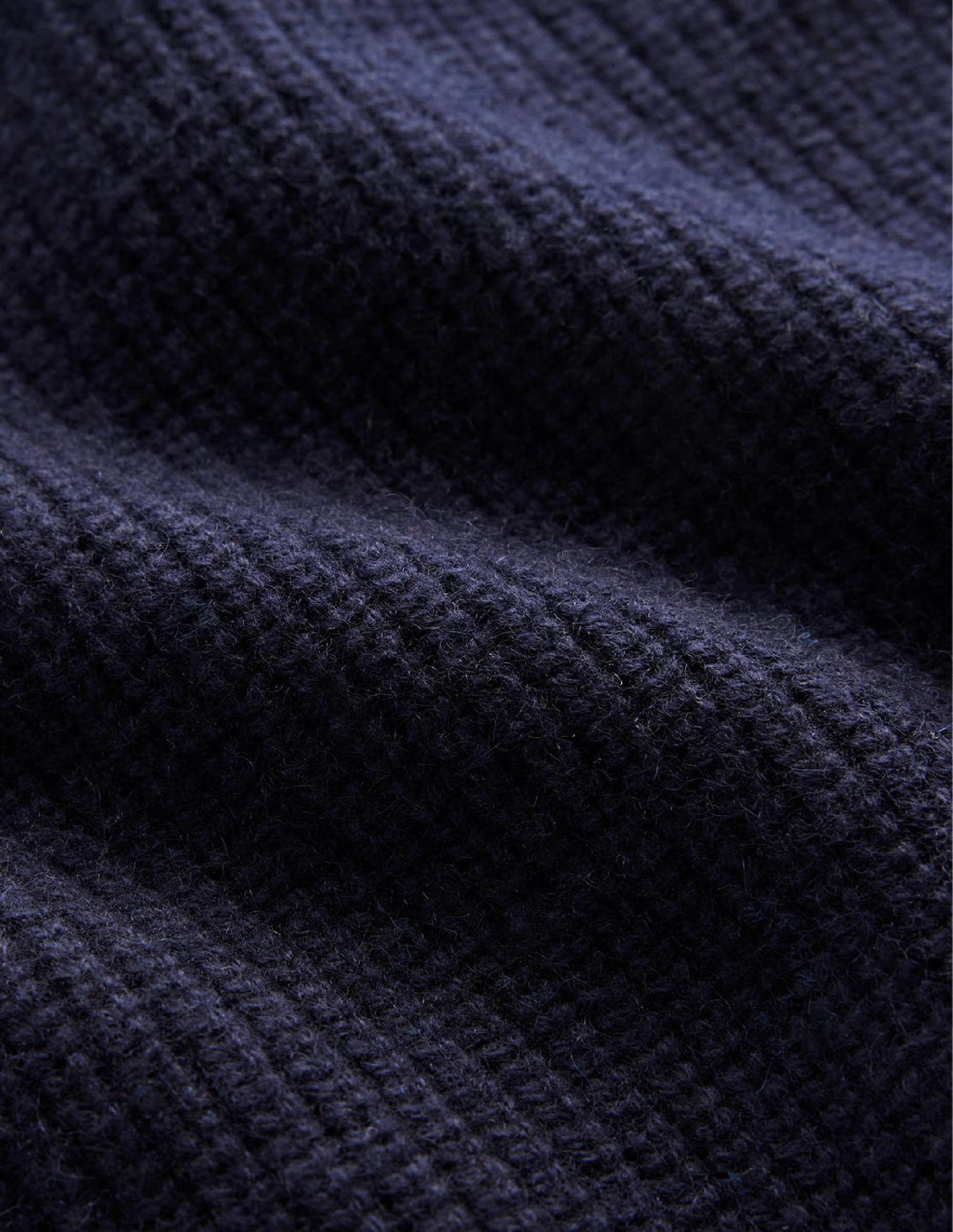 Kaschmirpullover mit Schlüssellochausschnitt-Marineblau-6