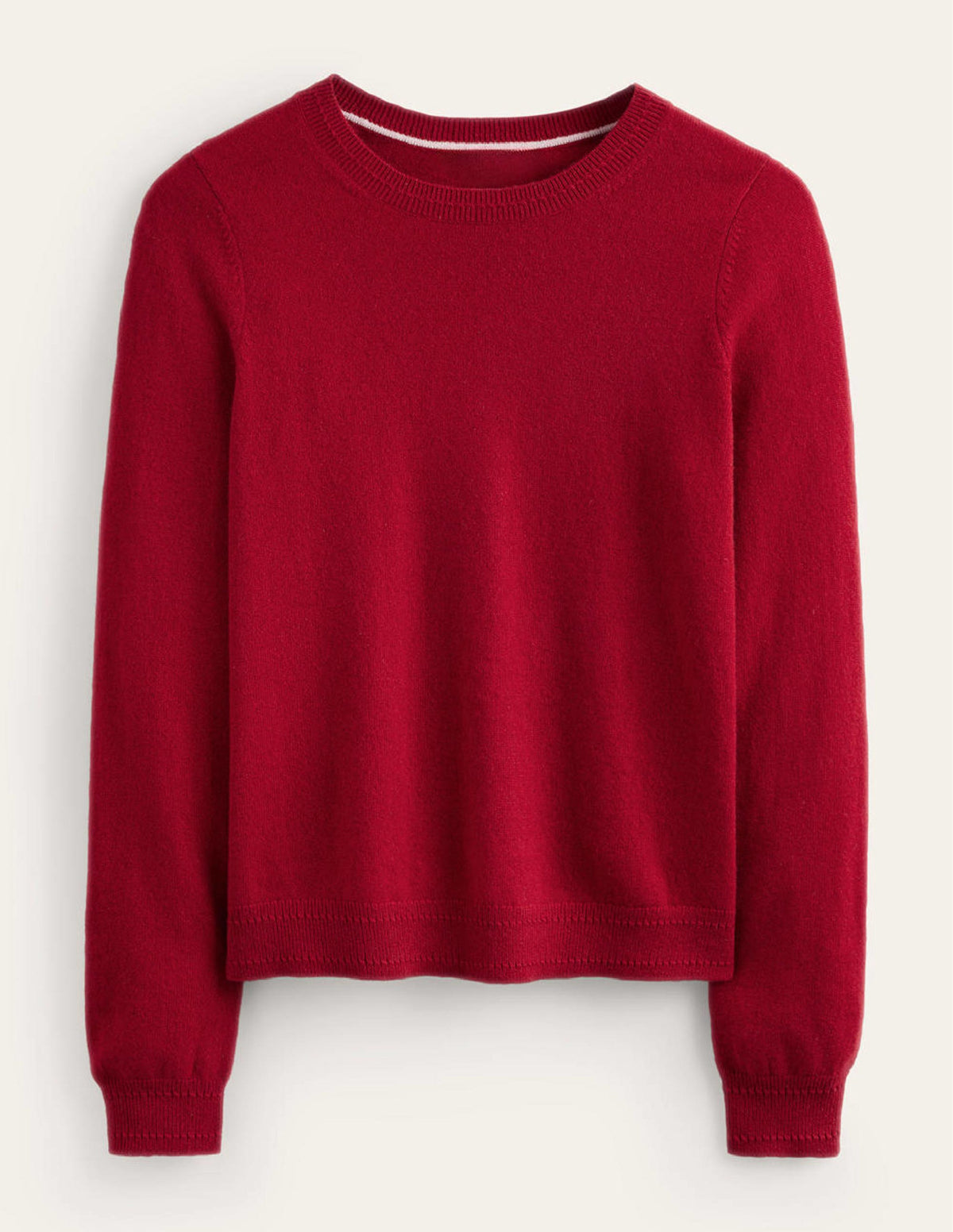 Eva Kaschmirpullover mit Rundhalsausschnitt-Salsa - Image 6