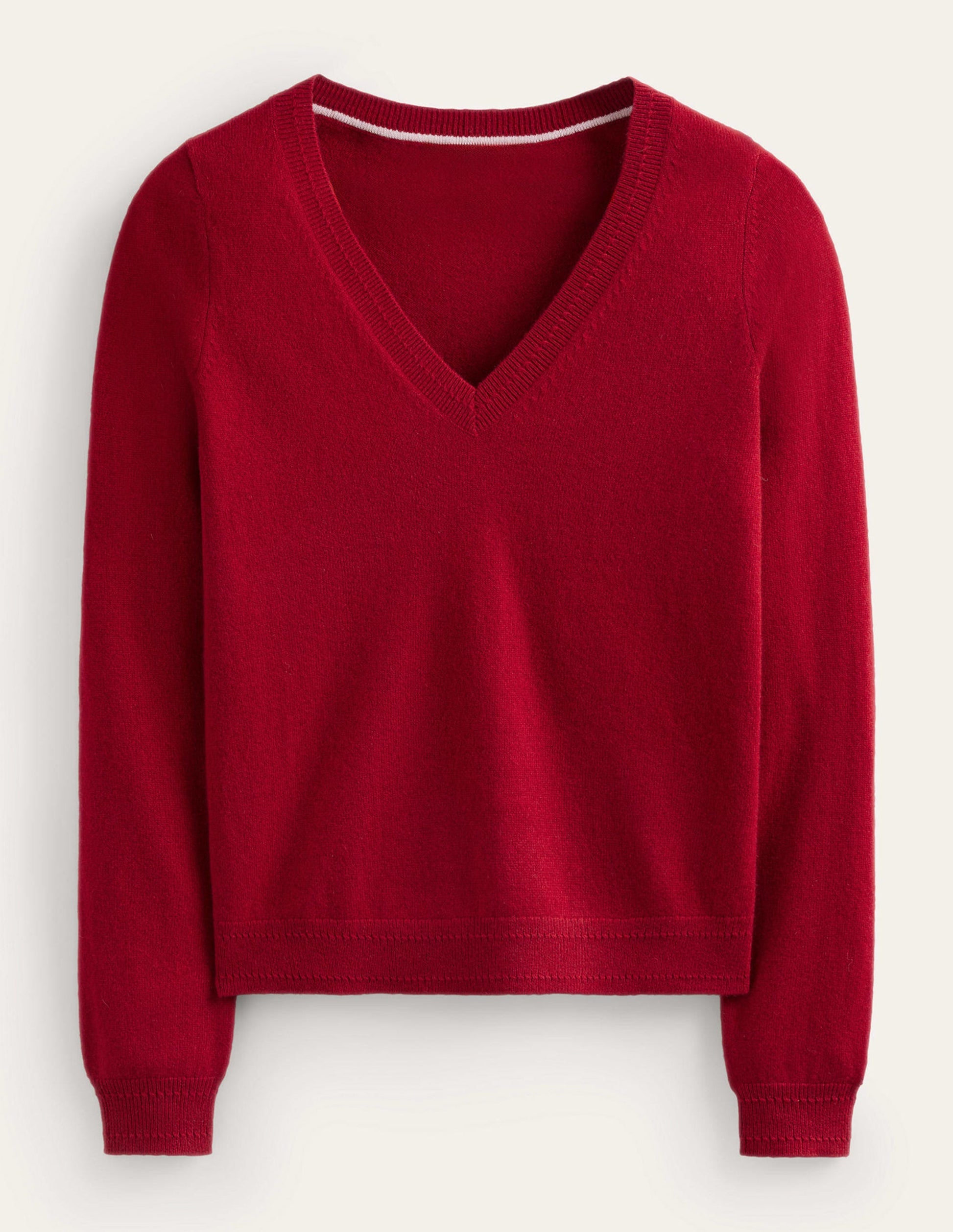 Eva Kaschmirpullover mit V-Ausschnitt-Salsa-5