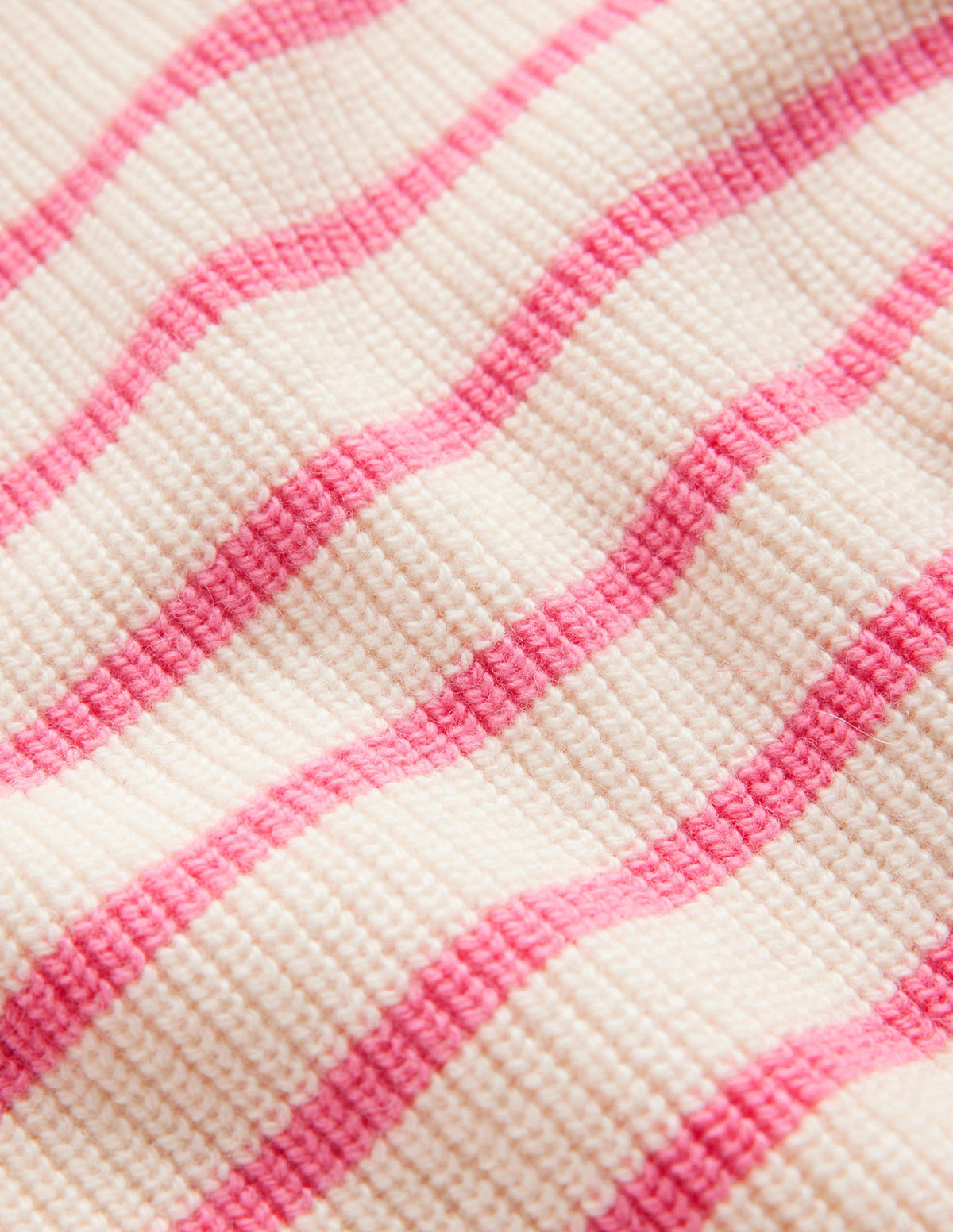 Francesca Stripe Jumper-Warm Ivory, Crayon Pink-6